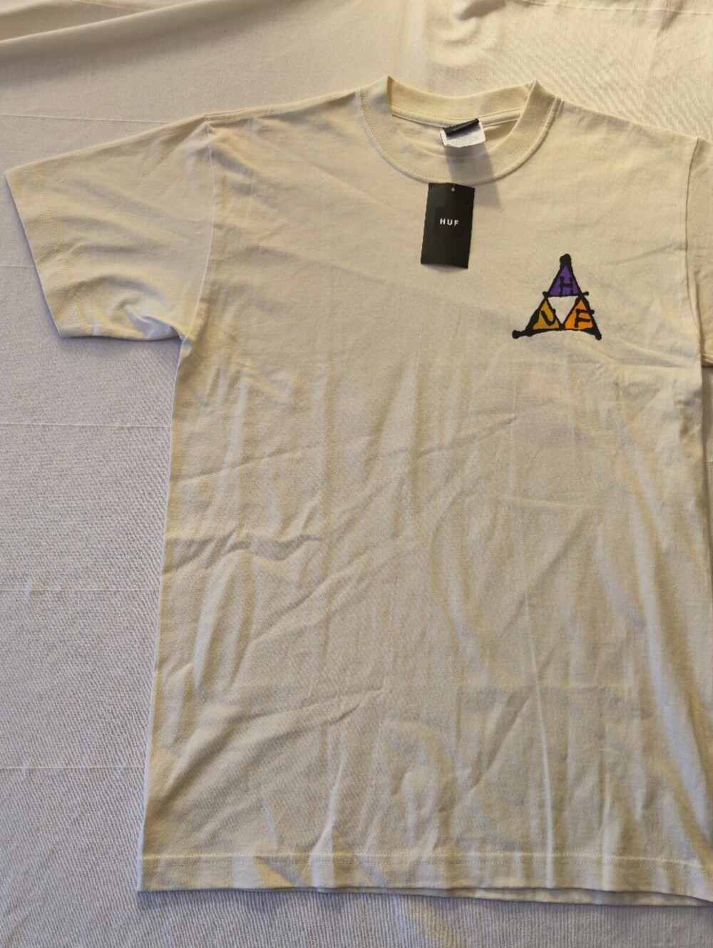 HUF No-Fi TT S/S Tee Bone Size Small